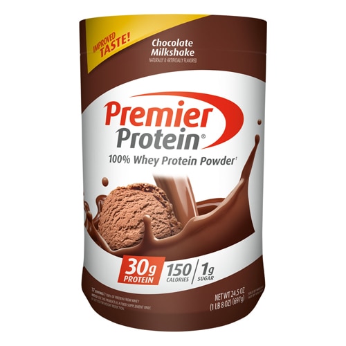 2 X Premier Protein Whey Protein Powder Chocolate Milkshake -- 24.5 oz - Picture 1 of 1