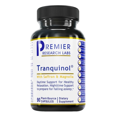 Premier Research Labs Premier Tranquinol - Neurotransmitter Balance for Healthy Mood & Restful Sleep