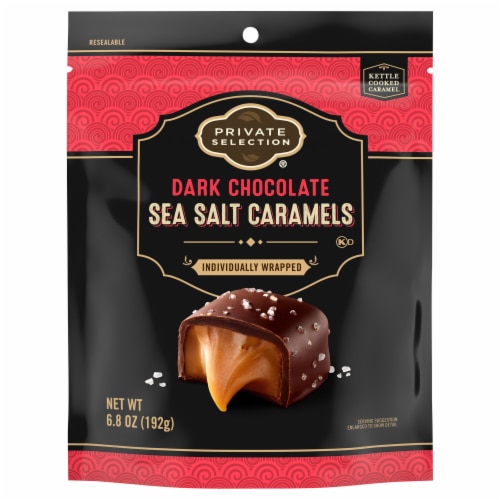 Private Selection Dark Chocolate Sea Salt Caramels