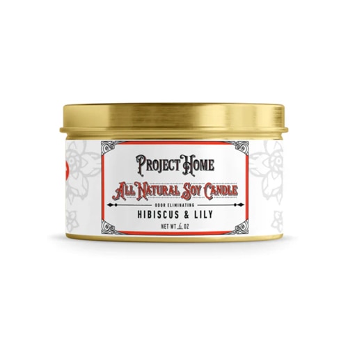Project Home Pet Odor Fighting Soy Candle - Hibiscus & Lily