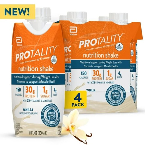 Protality Nutrition Shake - 4 Pack Vanilla