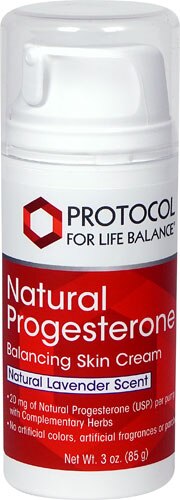 Protocol For Life Balance Natural Progesterone Skin Cream with Lavender