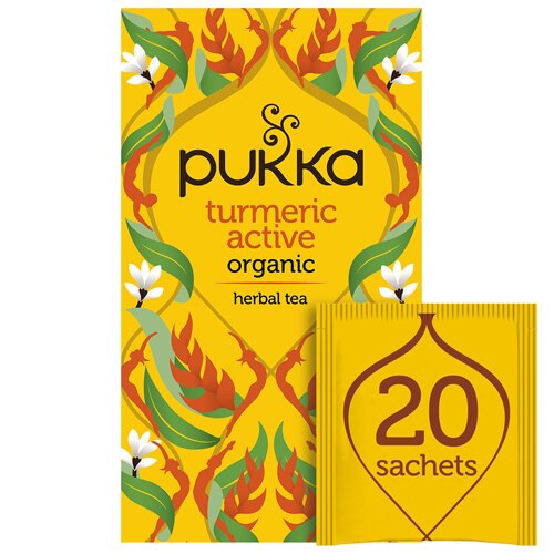 Pukka Organic Turmeric Active Herbal Tea Bags