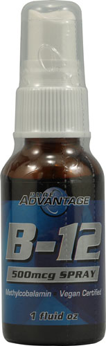 Pure Advantage B-12 Spray -- 500 mcg - 1 fl oz
