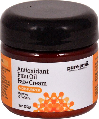 Pure Emu Natural Essentials Antioxidant Emu Oil Face Cream -- 2 oz