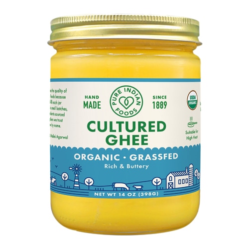 Pure Indian Foods Organic Cultured Ghee