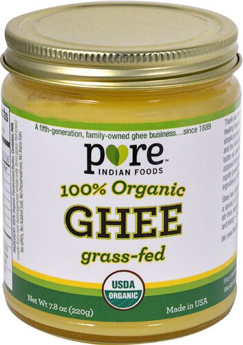 Pure Indian Foods  Cultured Ghee Grass-Fed -- 7.8 oz