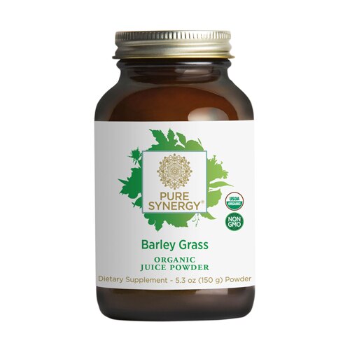 Pure Synergy Organics Barley Grass Juice Powder -- 5.3 oz