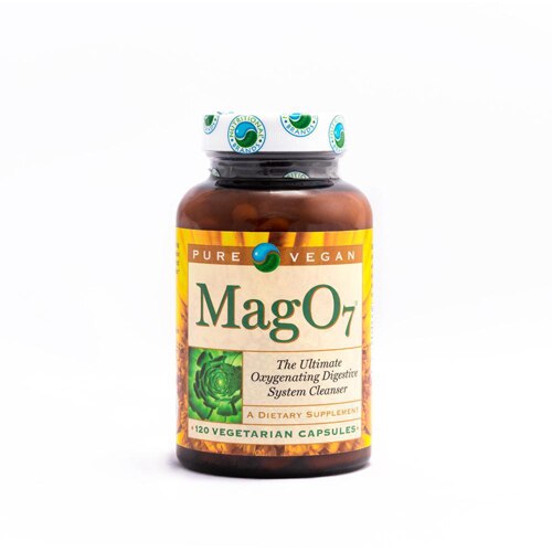 Pure Vegan Mag O7 Digestive Cleanser -- 120 Vegetarian Capsules