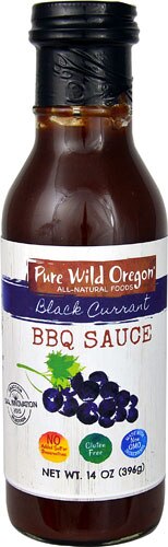 Pure Wild Oregon BBQ Sauce Gluten Free Black Currant -- 14 oz