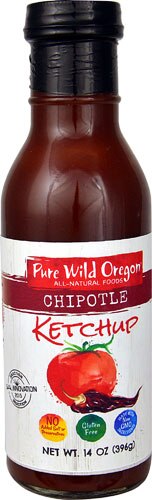 Pure Wild Oregon Ketchup Gluten Free Chipotle -- 14 oz