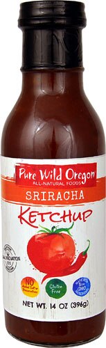 Pure Wild Oregon Ketchup Gluten Free Sriracha -- 14 oz