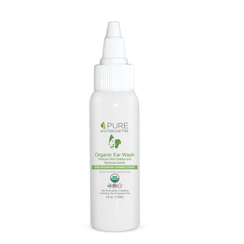 Pure and Natural Pet Organic Dog Ear Wash