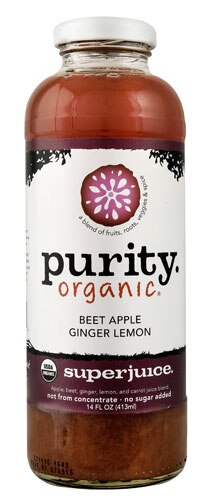 Purity Organic Superjuice Beet Apple Ginger Lemon -- 14 fl oz