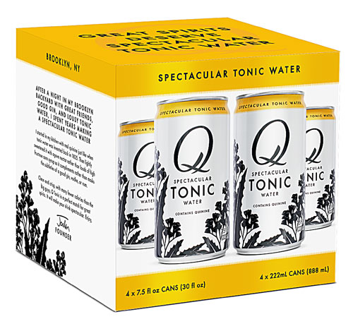 Q Tonic Water in Cans -- 4 Cans