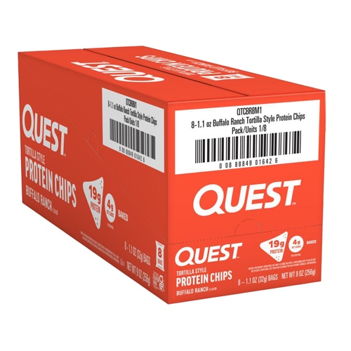 Quest Nutrition Tortilla Style Protein Chips Buffalo Ranch