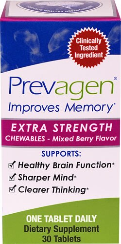 Quincy Bioscience Prevagen® Extra Stength Chewables Mixed Berry -- 30 Tablets