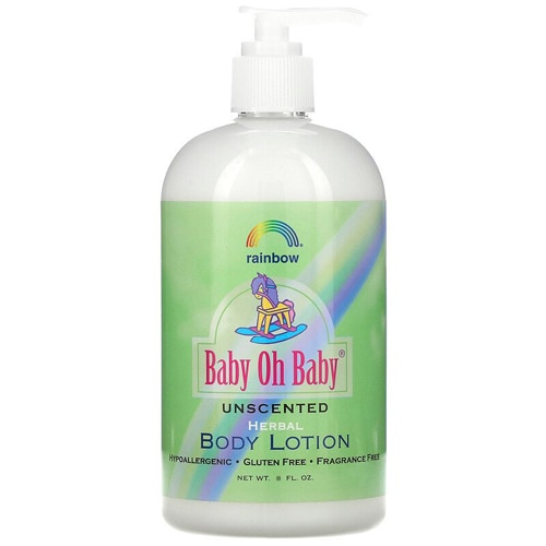 Rainbow Research Baby Oh Baby Body Lotion Unscented -- 8 fl oz