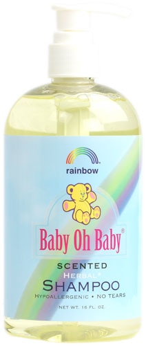 Rainbow Research Baby Oh Baby Organic Herbal Baby Shampoo Scented -- 16 fl oz