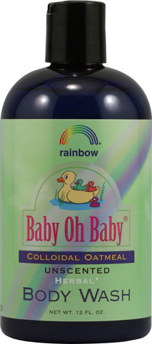 Rainbow Research Baby Oh Baby Organic Herbal Wash Colloidal Oatmeal Unscented