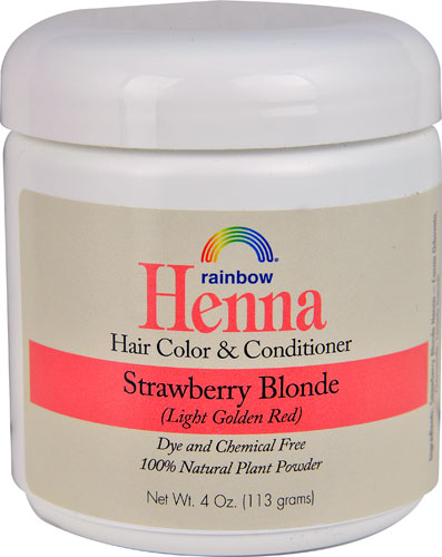 Rainbow Research Henna Hair Color And Conditioner Strawberry