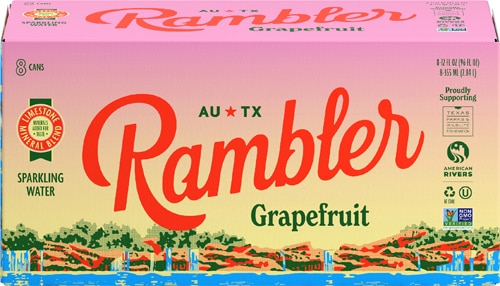 Rambler Sparkling Water Grapefruit