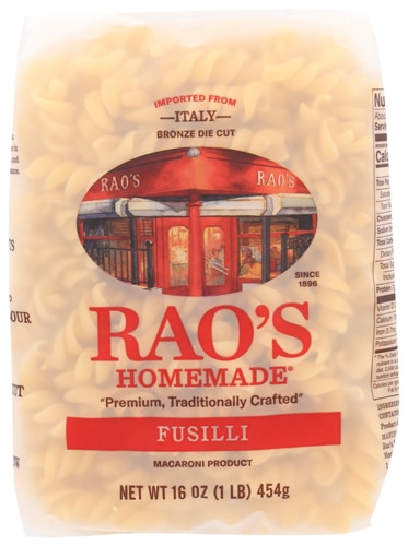 Rao's Pasta Homemade Non GMO Fusilli