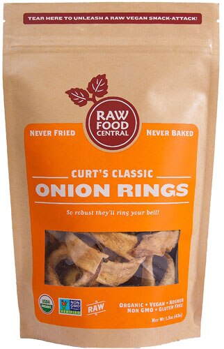 Raw Food Central Organic Onion Rings Gluten Free Curt's Classic -- 1.5 oz