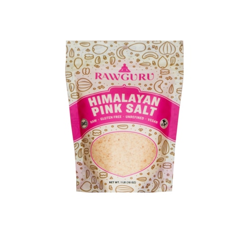 RawGuru Himalayan Pink Crystal Salt -- 16 oz