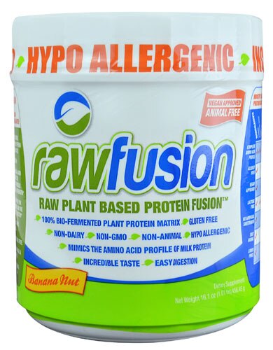 Rawfusion Plant Base Protein Fusion™ Banana Nut