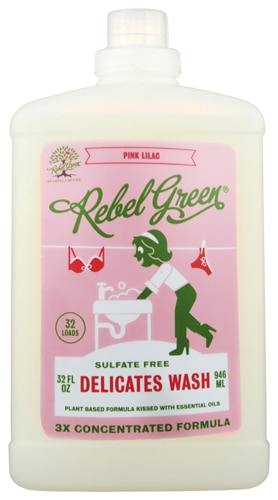 Rebel Green Delicates Wash Laundry Detergent Pink Lilac