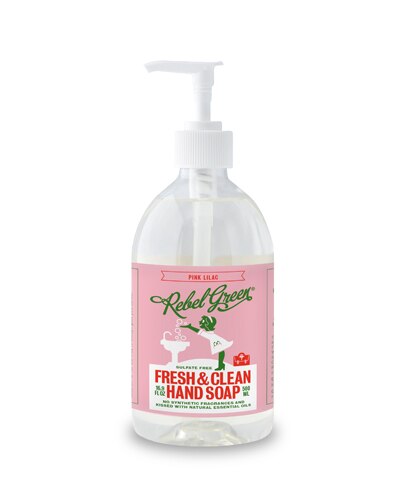 Rebel Green Hand Soap Pink Lilac