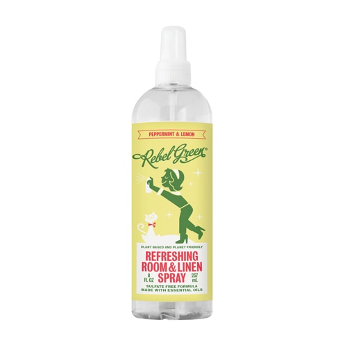 Rebel Green Refreshing Room & Linen Spray Peppermint & Lemon -- 8 fl oz ...