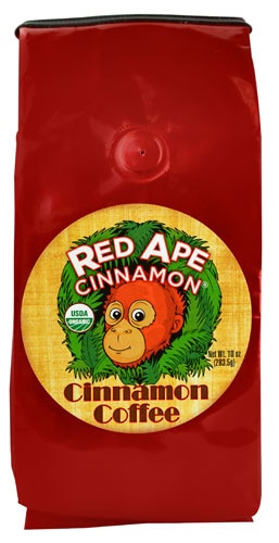 Red Ape Cinnamon Organic Coffee Ground Cinnamon -- 10 oz