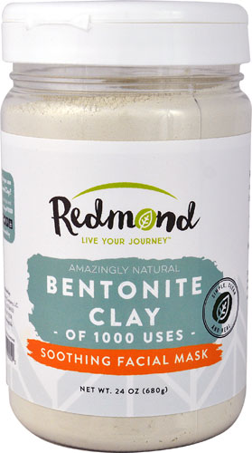 Redmond Trading Company Bentonite Clay Soothing Facial Mask -- 24 oz