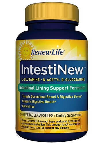 Renew Life IntestiNew™ Digestive Health Supplement Gluten Free -- 90 Vegetable Capsules