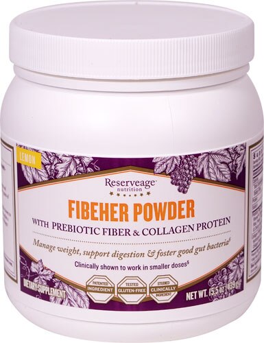Reserveage Nutrition™ FibeHER Powder Lemon -- 15.5 oz