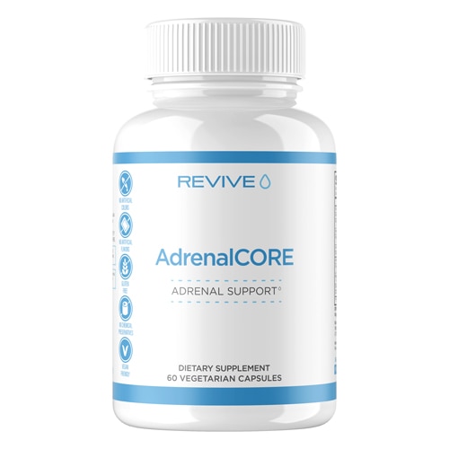 Revive MD AdrenalCore - Supports Healthy Cortisol Rhythm and Promotes Adrenal Glands