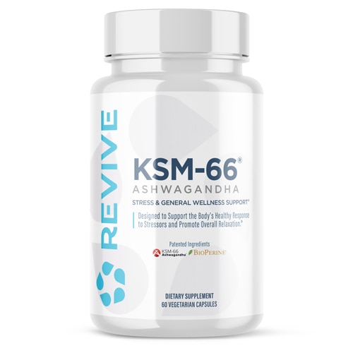 Revive MD Ashwagandha KSM-66 - For Stress And Anxiety - Promote Mood & Well Being