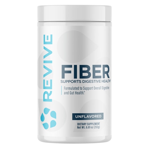 Revive MD Fiber - Powder For Digestive Health Fiber Psyllium Husk Oat Flour Unflavored