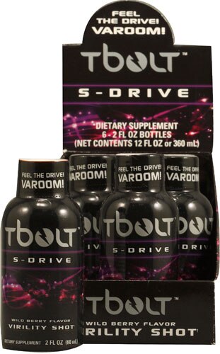 Revo Biolabs T-bolt™ S-Drive Virility Shot Wild Berry -- 2 fl oz