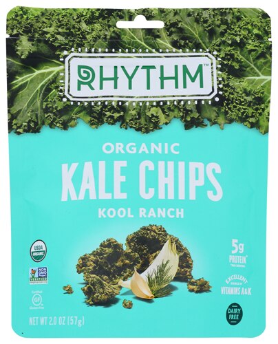 Rhythm Superfoods Kale Chips Kool Ranch -- 2 oz
