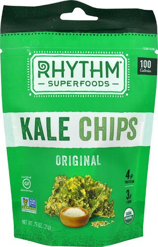 Rhythm Superfoods Organic Kale Chips Original -- 0.75 oz