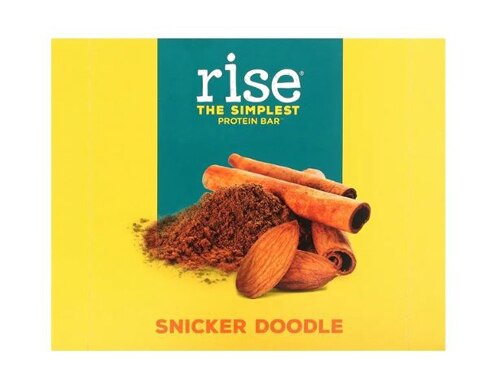 Rise Foods Whey Protein 20G Bar Gluten Free Snicker Doodle -- 12 Bars