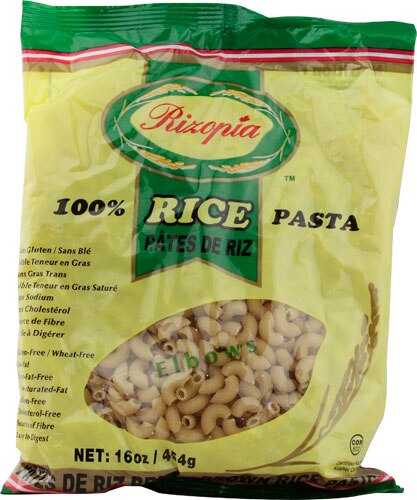 Rizopia Brown Rice Elbow Pasta -- 16 oz