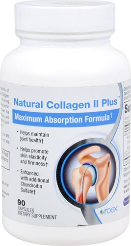 Roex Natural Collagen II Plus -- 90 Vegetable Capsules