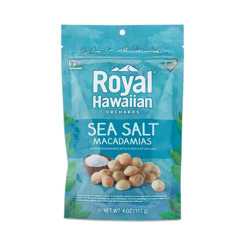 Royal Hawaiian Orchards Macadamias Sea Salt -- 5 oz