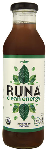 Runa Amazon Guayusa Tea Unsweetened Mint Honeysuckle -- 14 fl oz