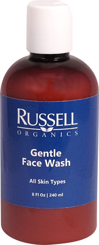 Russell Organics Gentle Face Wash -- 8 fl oz