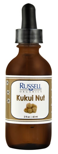 Russell Organics Kukui Nut Oil -- 2 fl oz